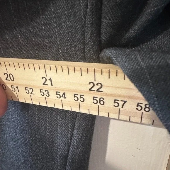CRICKETEER 2 Piece Suit Mens 44R 32X30 Charcoal Single Vented Half Lined USA
